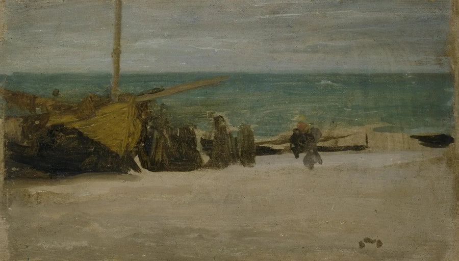Deniz Kenarı: gri ve siyah - James Abbott McNeill Whistler