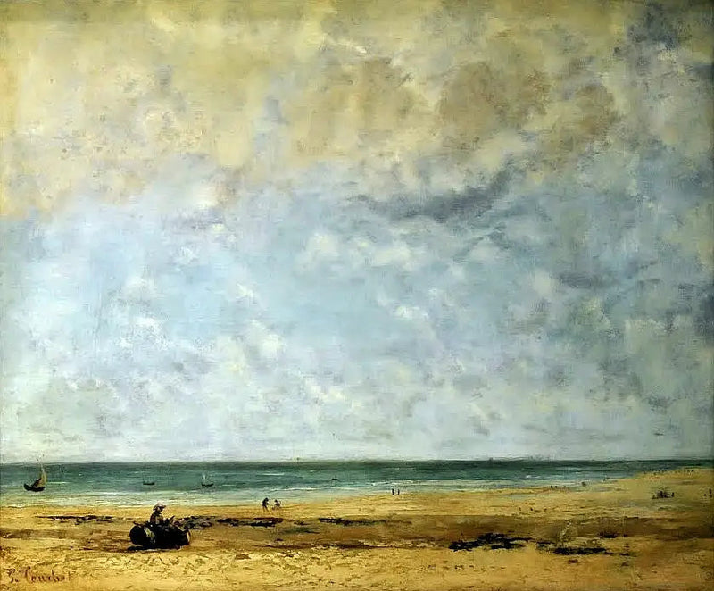 Deniz Kenarı - Gustave Courbet