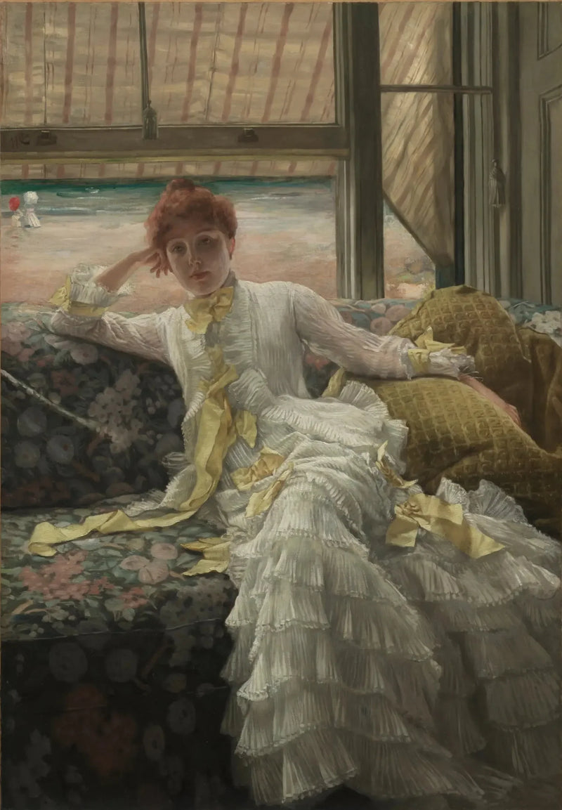 Deniz Kenarı (Temmuz: Bir Portre Örneği) - James Tissot