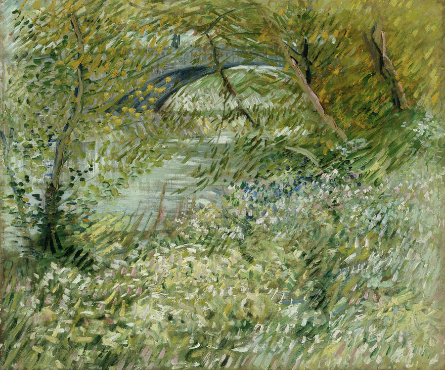 Bahar'da Nehir Kenarı - Vincent van Gogh