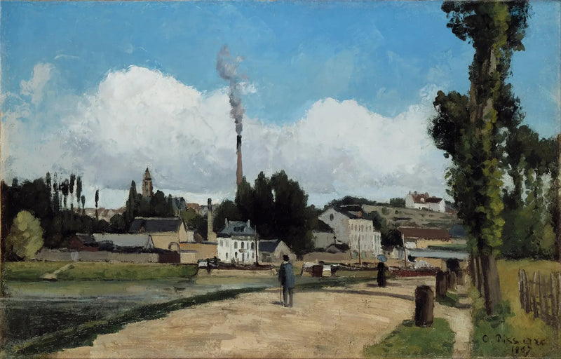 Oise Kenarı, Pontoise - Camille Pissarro