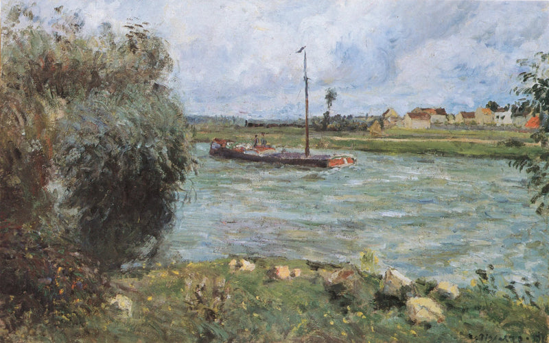 Oise Kenarı, Pontoise - Camille Pissarro
