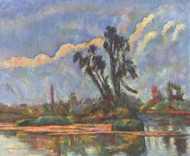 Oise Kıyıları - Paul Cézanne