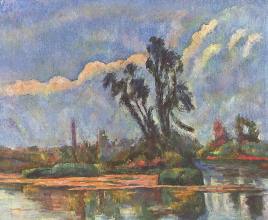 Oise Kıyıları - Paul Cézanne