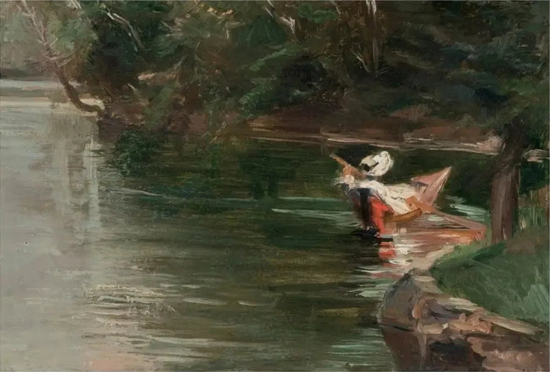Yerres Kenarları - Gustave Caillebotte