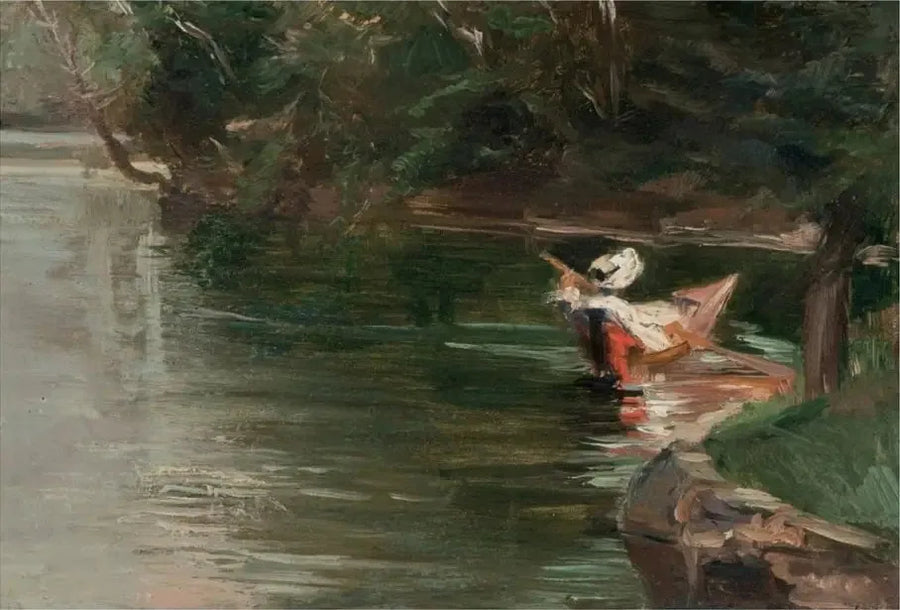 Yerres Kenarları - Gustave Caillebotte