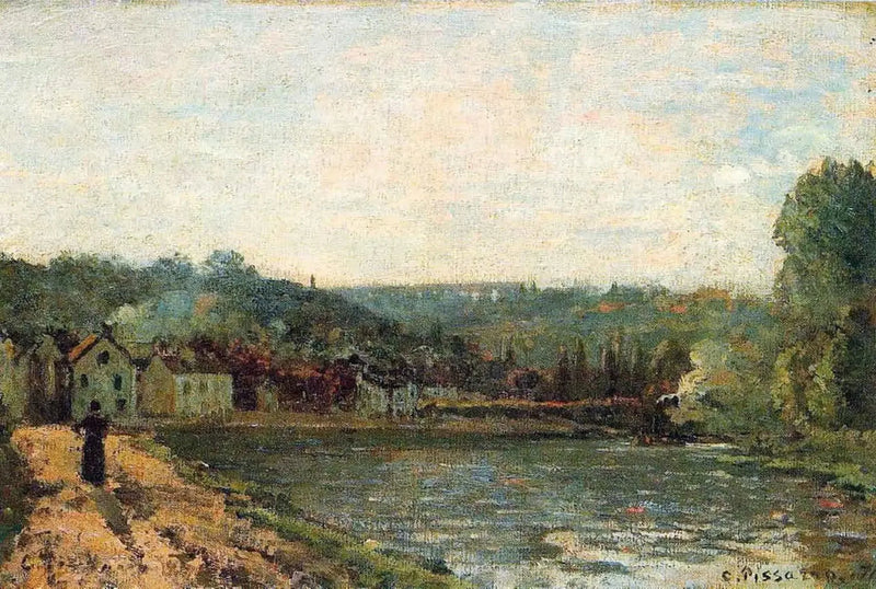 Bougival'de Seine Kenarları - Camille Pissarro