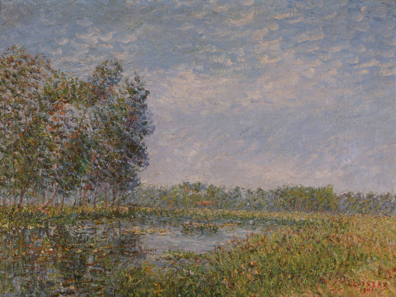 Eure kıyıları, Normandiya - Gustave Loiseau