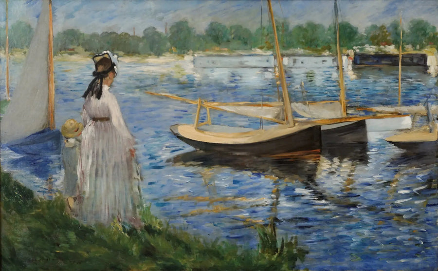 Argenteuil'de Seine Kenarları - Édouard Manet