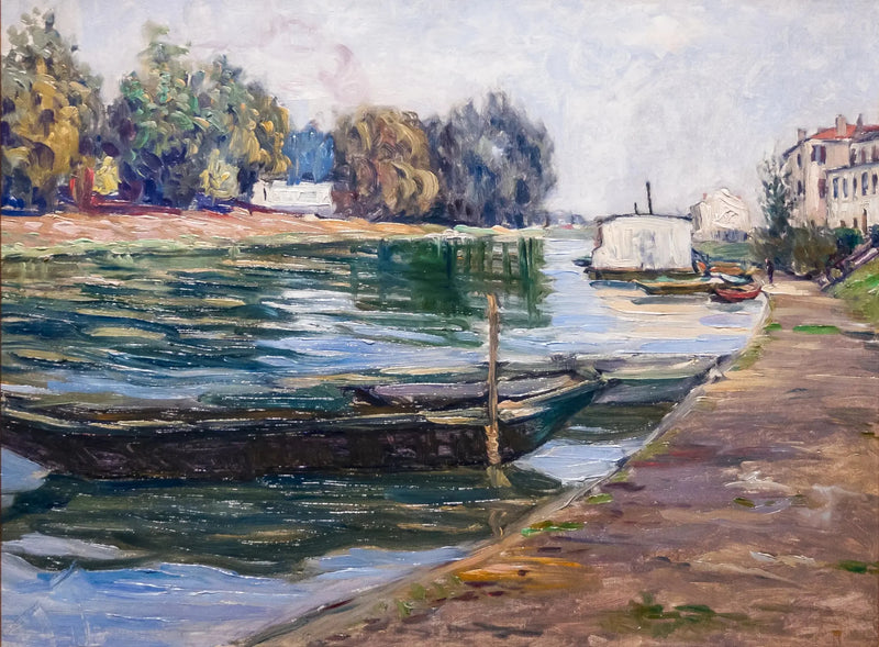 Seine Kenarları - Gustave Caillebotte