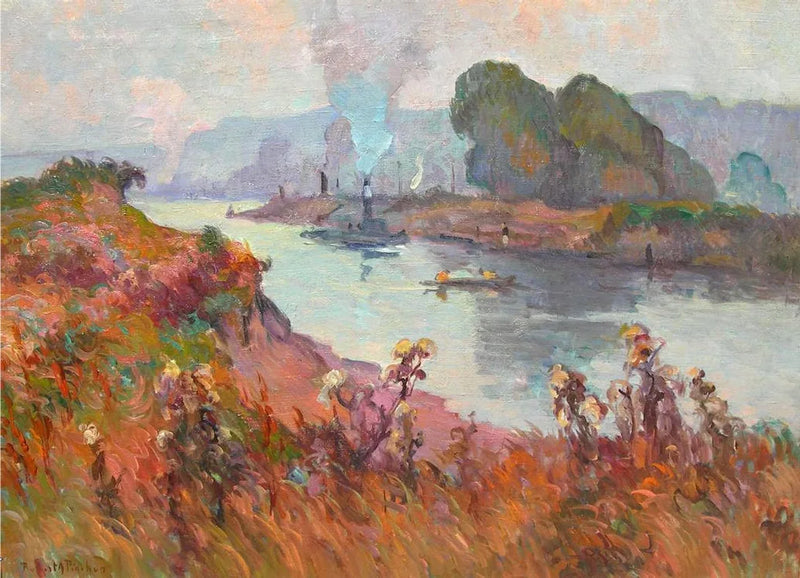Seine Kenarları - Robert Antoine Pinchon