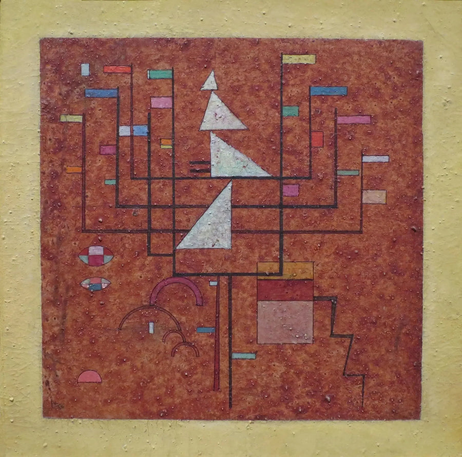 sarı çerçeve - Vassily Kandinsky