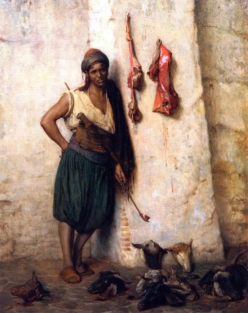 Kudüs'te Türk Kasabı - Jean-Léon Gérôme