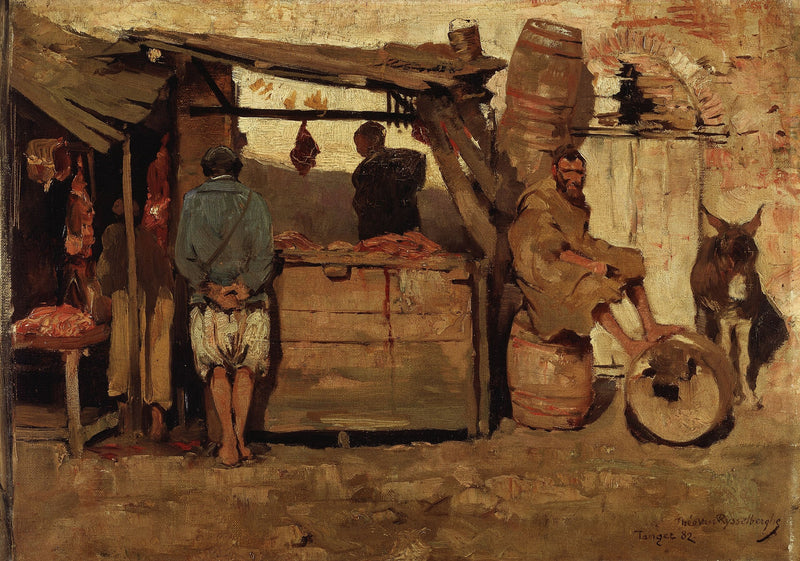 Fırıncılık Fas - Théodore van Rysselberghe