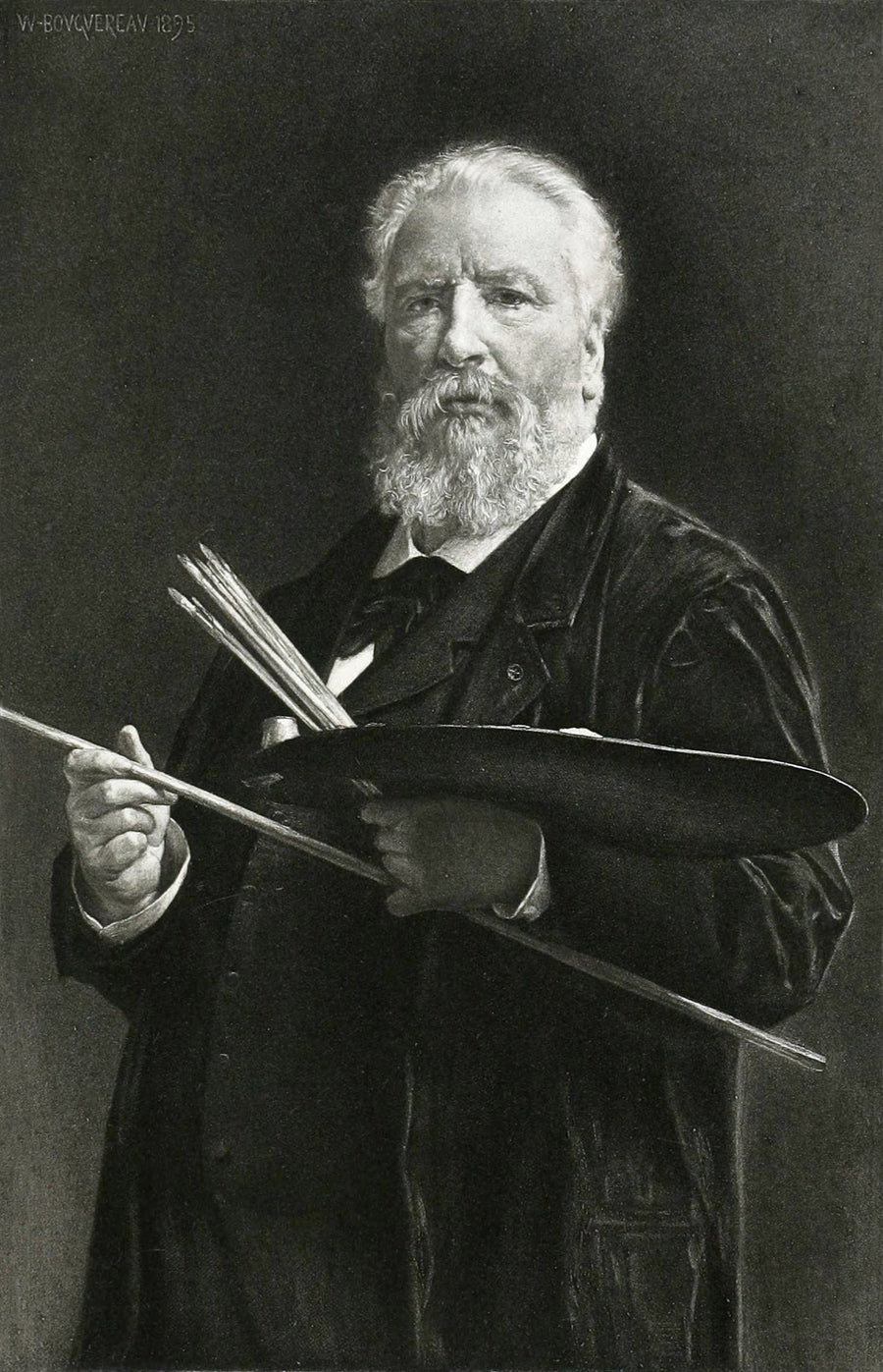 Autoportrait, première version (1895) - Bouguereau