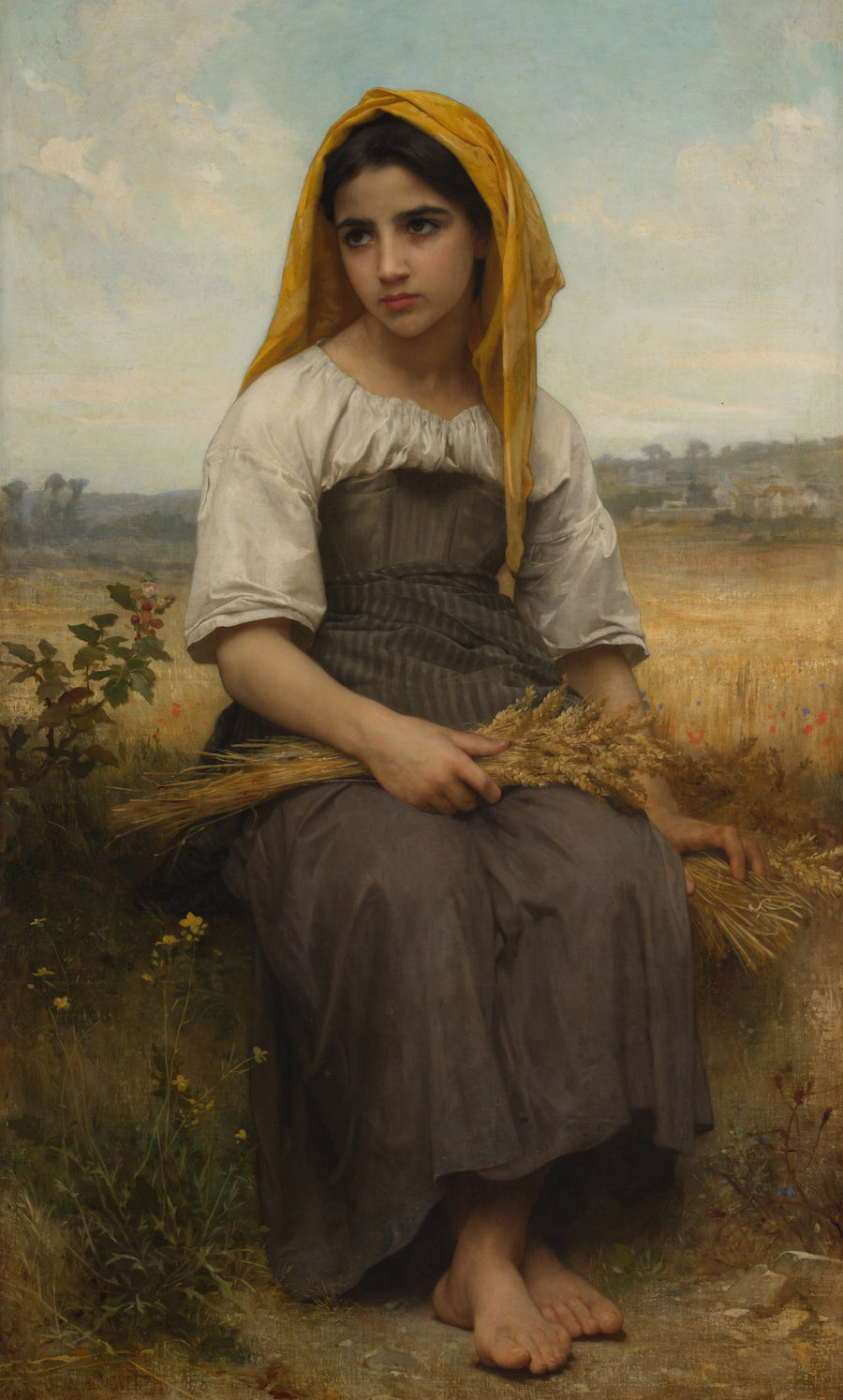 Glaneuse (1875) - Bouguereau