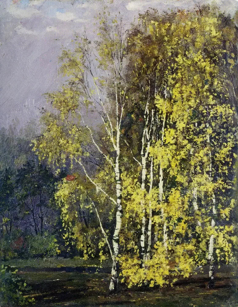 Sonbahar Meşeleri - Edvard Munch
