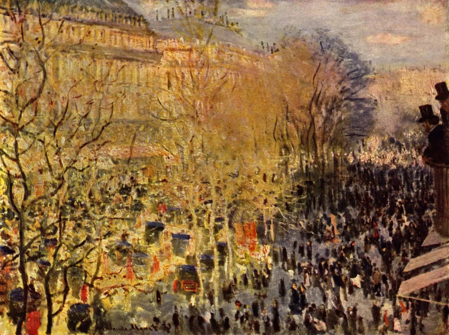 Capucines Bulvarı - Claude Monet