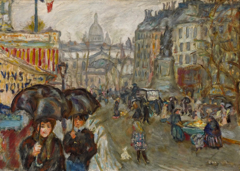 Clichy Bulvarı - Pierre Bonnard