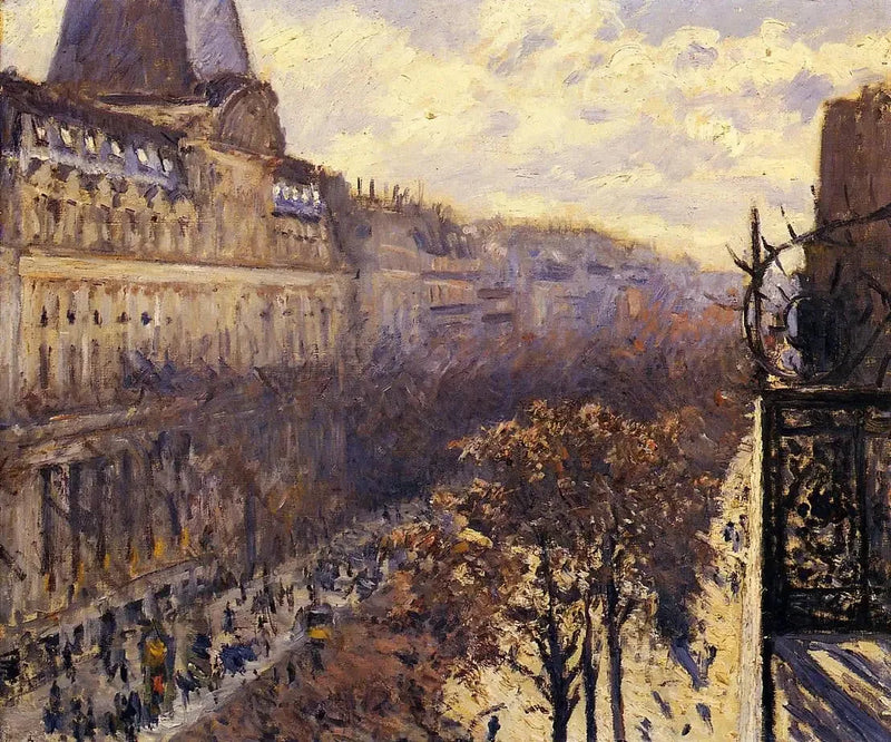 İtalyan Bulvarı - Gustave Caillebotte