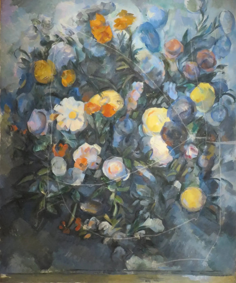 Çiçek demeti, Delacroix'den sonra - Paul Cézanne
