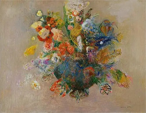 Çiçek Buketi - Odilon Redon