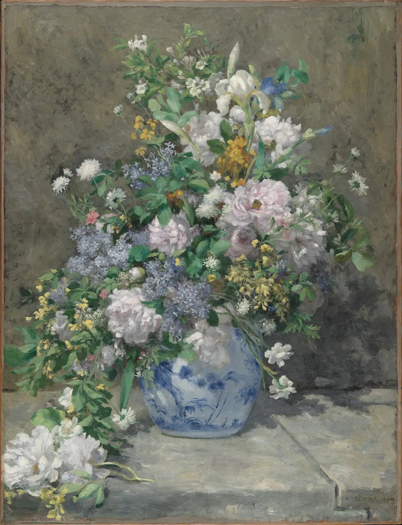 Bahar Buketi - Pierre-Auguste Renoir