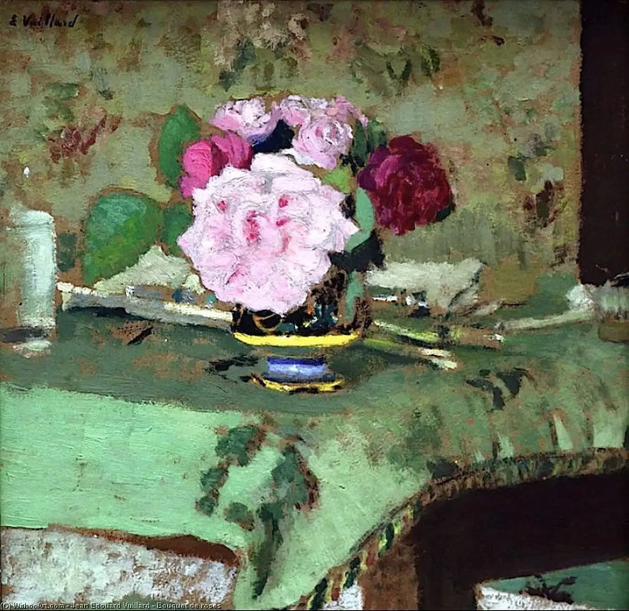 Gül Buketi - Édouard Vuillard