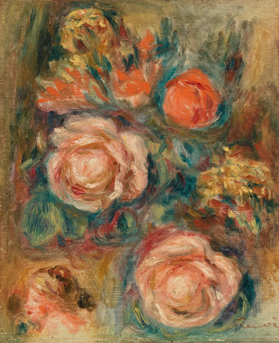 Gül Buketi - Pierre-Auguste Renoir