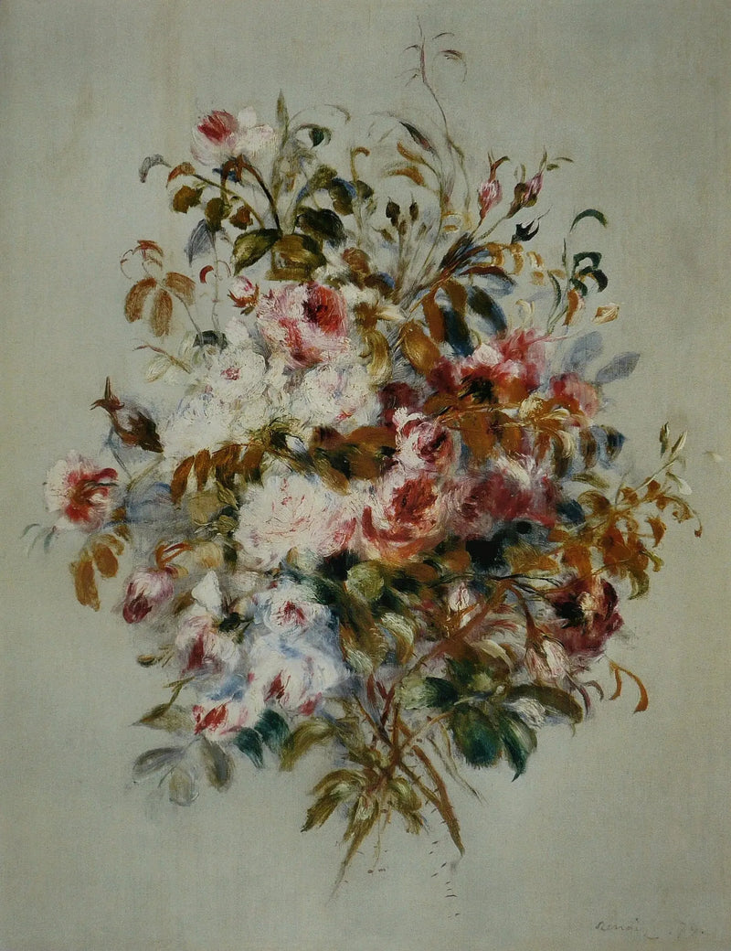 Gül Buketi - Pierre-Auguste Renoir