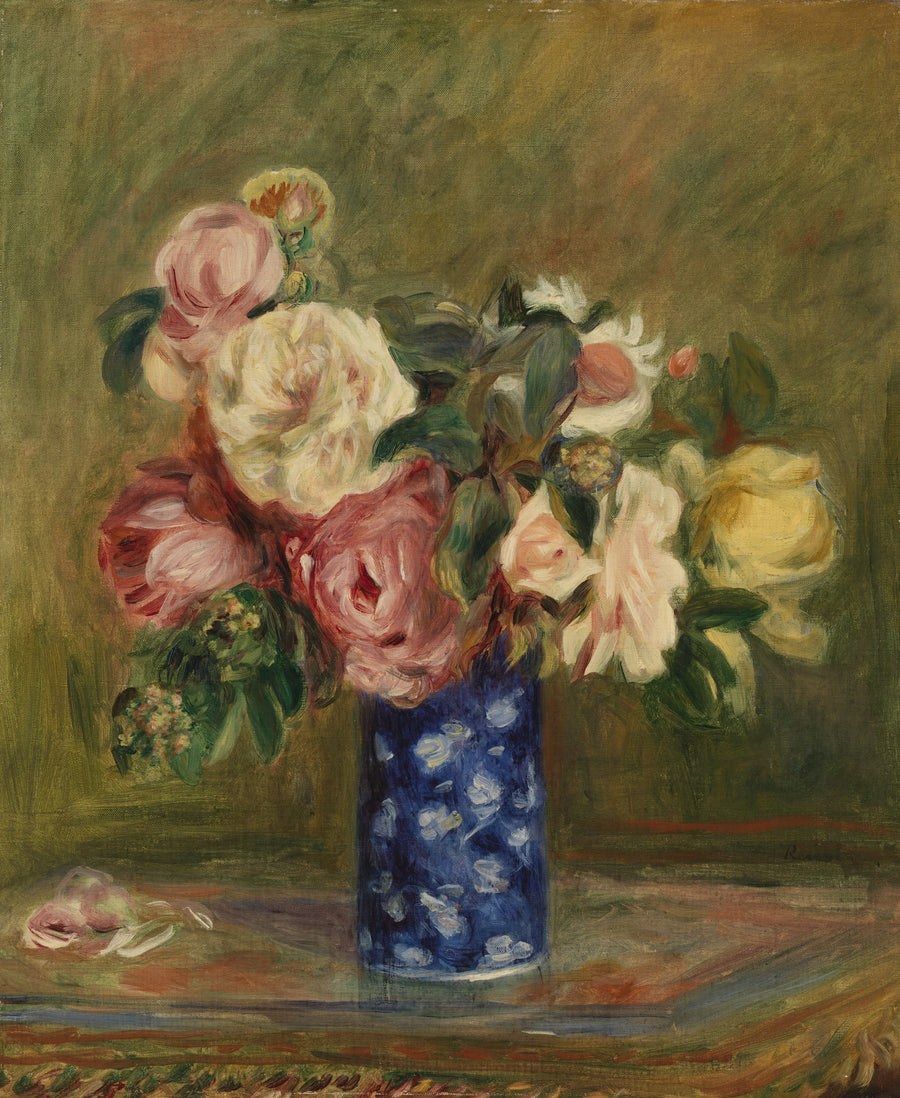 Gül Buketi (Gül Buketi) - Pierre-Auguste Renoir