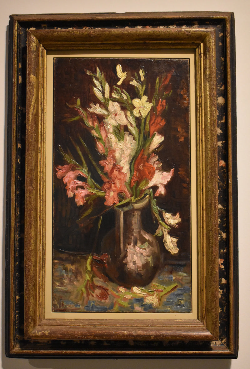 Çeşitli renklerde kılıç çiçeği demeti - Vincent van Gogh
