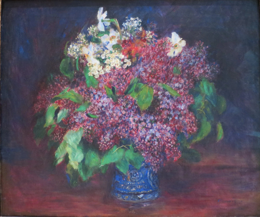 Leylak Buketi - Pierre-Auguste Renoir