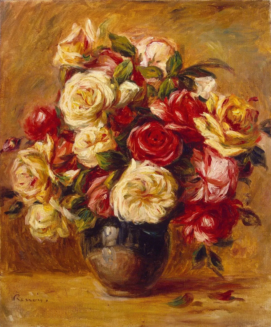 Gül Buketi - Pierre-Auguste Renoir