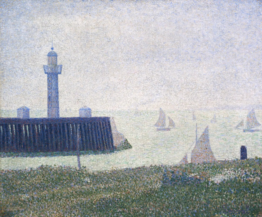 İskelenin Ucu, Honfleur - Georges Seurat