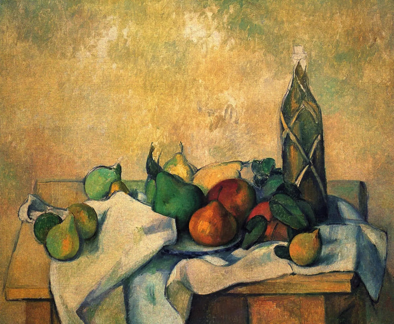 Likör Şişesi - Paul Cézanne
