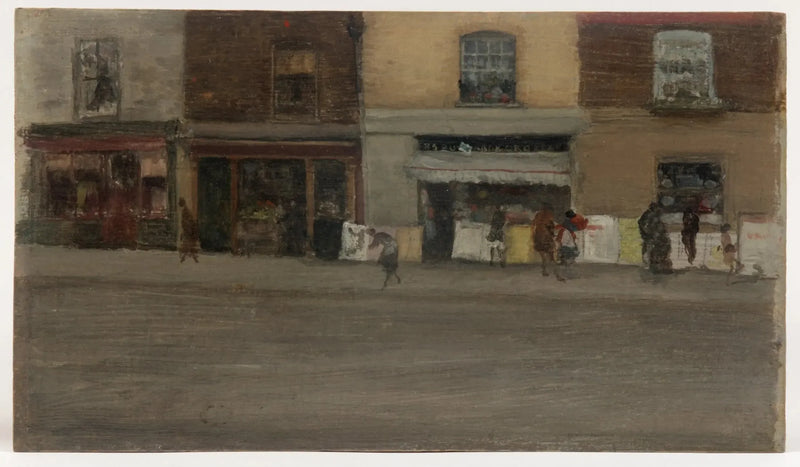 Chelsea Dükkanları - James Abbott McNeill Whistler