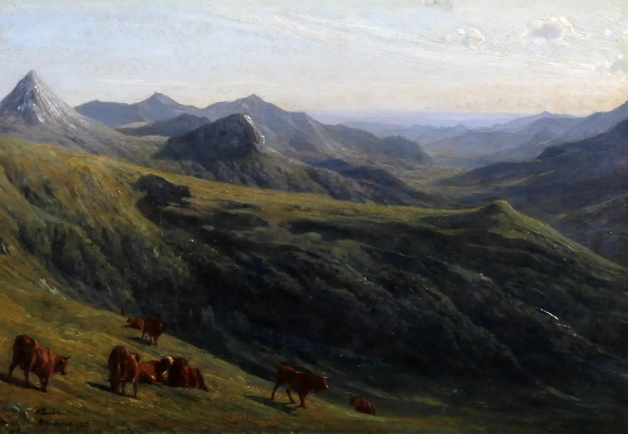 İnekliler Bir Tepede - Rosa Bonheur