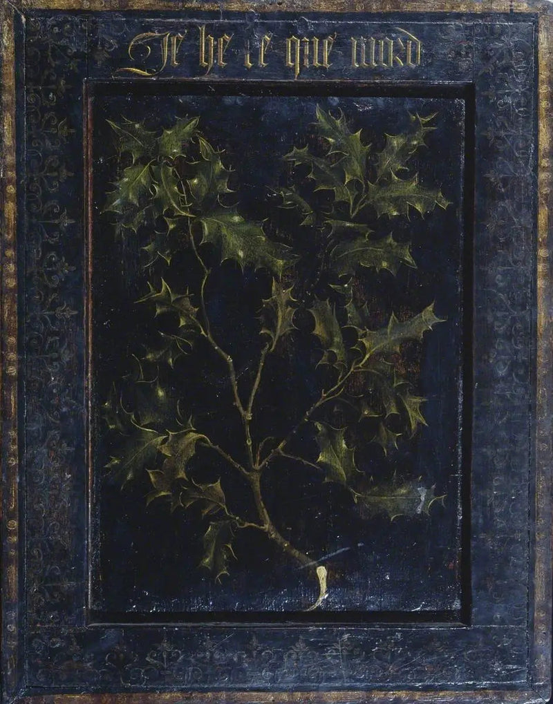 Yaban mersini dalı (arkadan) - Rogier van der Weyden