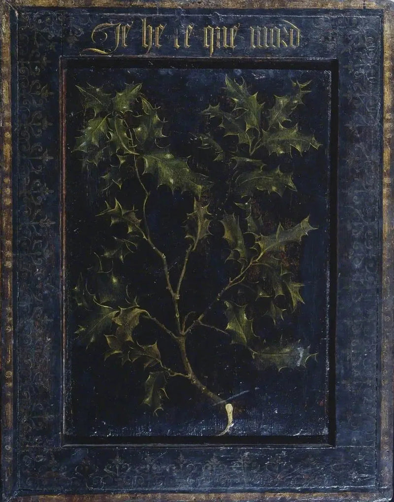 Yaban mersini dalı (arkadan) - Rogier van der Weyden