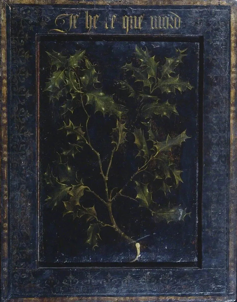 Yaban mersini dalı (arkadan) - Rogier van der Weyden