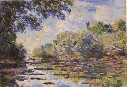 Giverny'de Seine Kolu - Claude Monet