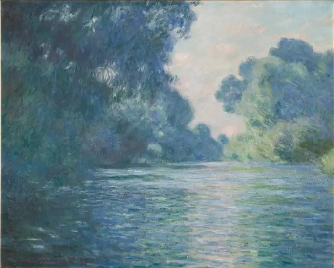 Giverny yakınlarında Seine Nehri Kolu - Claude Monet