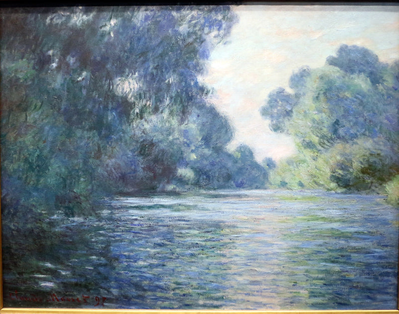 Bras de Seine, Giverny yakınında, Orsay W1487 - Claude Monet