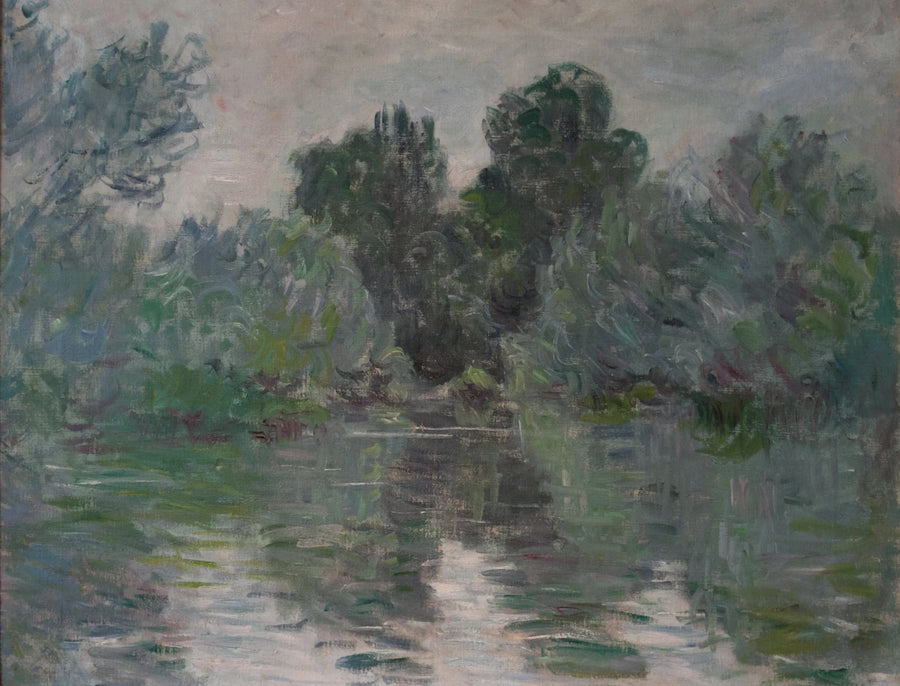 Vétheuil yakınlarında bir Seine kolu - Claude Monet