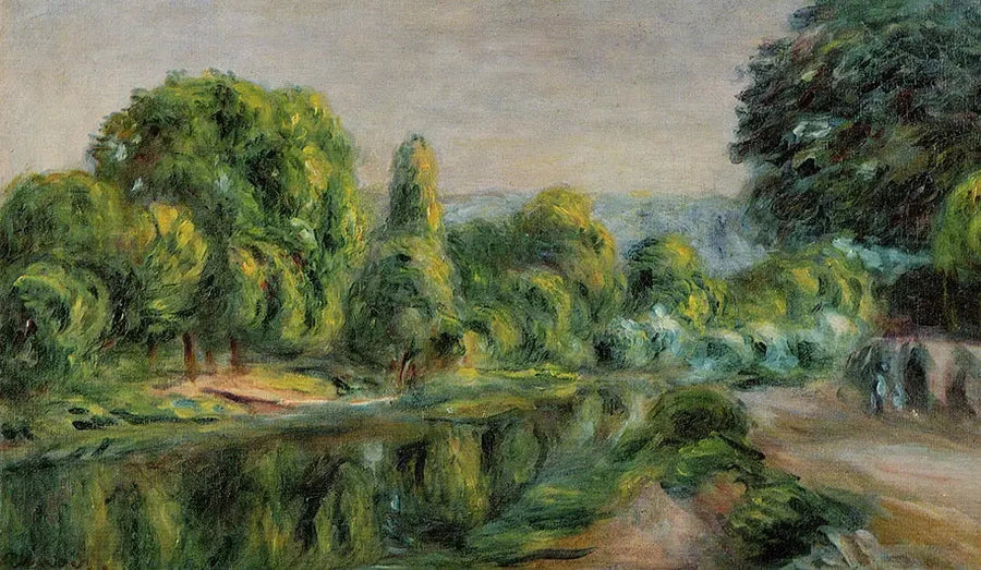 Croissy'deki Canlı Kol - Pierre-Auguste Renoir
