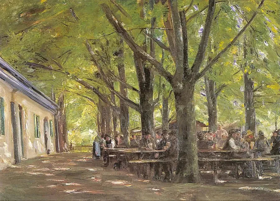 Brannenbourg'daki kırsal bira evi - Max Liebermann