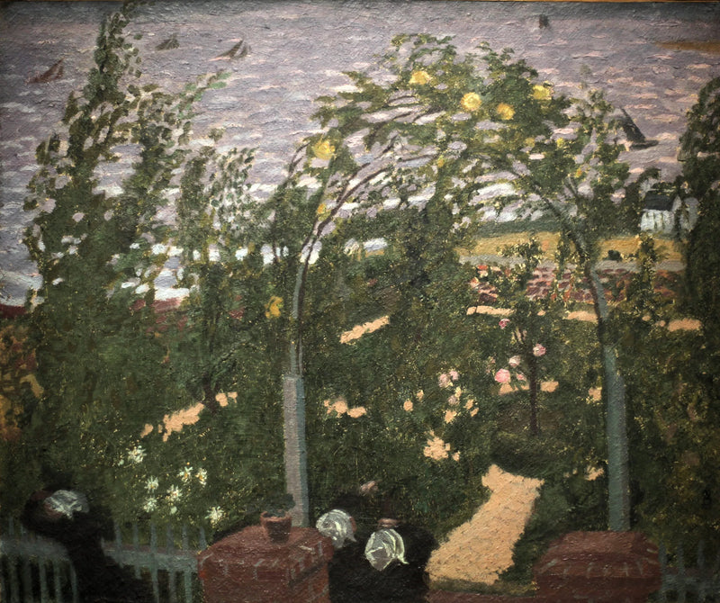 Bretonnes sous la tonnelle - Maurice Denis