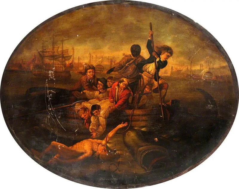 Brook Watson, La Habana Limanı'nda bir köpekbalığı tarafından saldırıya uğradı, 1749 - John Singleton Copley