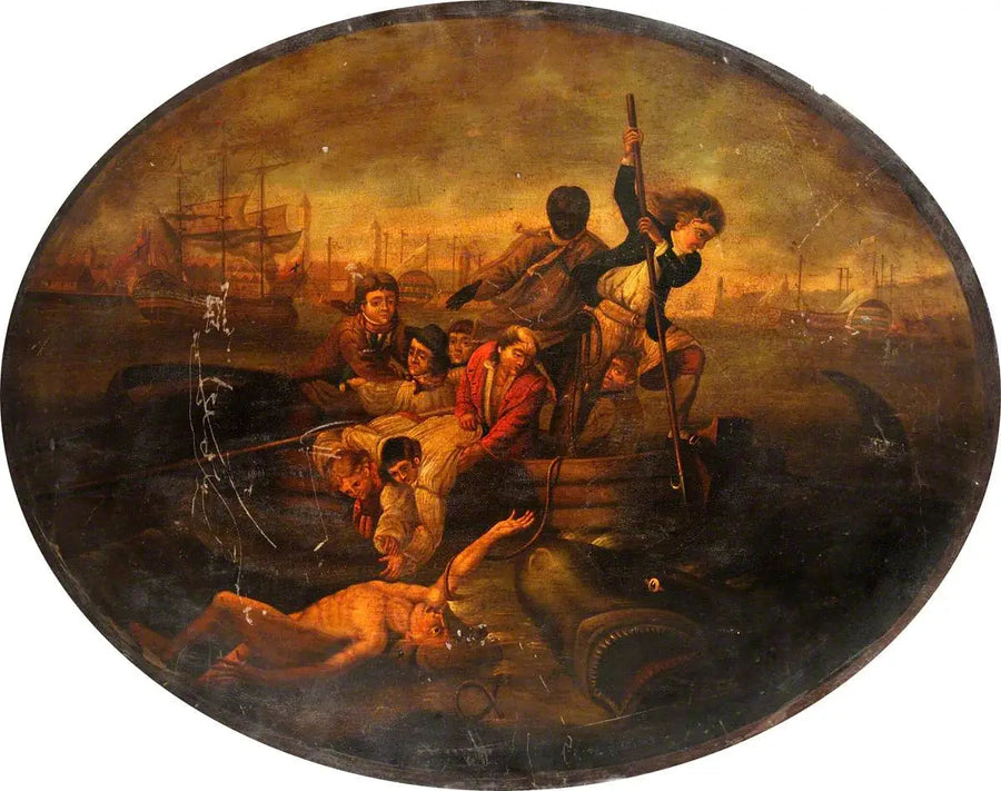 Brook Watson, La Habana Limanı'nda bir köpekbalığı tarafından saldırıya uğradı, 1749 - John Singleton Copley